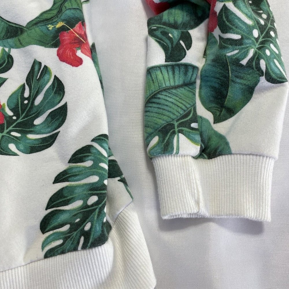 Zara Girls Jungle Hoodie Size US 9 Eur 134 - Picture 7 of 10